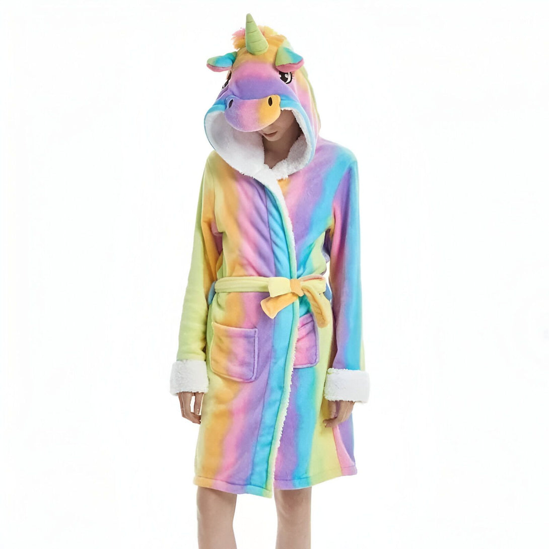 Peignoir Licorne Adulte Multicouleur Licorne Shop
