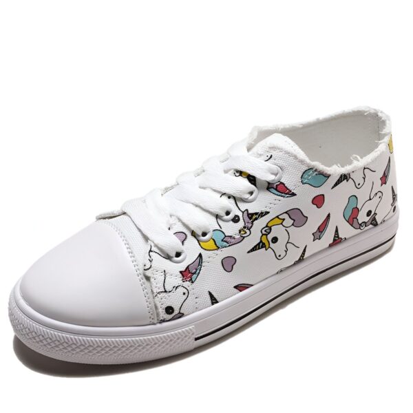 baskets-licorne-conver-pour-filles-1a.jpg Une basket blanche à lacets avec un motif d'unicorne et des touches de couleurs. Chaussure décontractée pour femmes ou enfants., 45502297145599,45502297178367,45502297211135,45502297243903,45502297276671,45502297309439,45502297342207,45502297374975,45502297407743 | Licorne Shop
