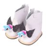 Bottes blanches pour enfants avec des décorations licorne ailée. Chaussures pour filles, mignonnes et originales, idéales pour un look tendance. Accessoires de mode pour enfants., 45501222650111,45501222682879,45501222715647,45501222748415,45501222781183,45501222813951,45501222846719,45501222879487,45501222912255 | Licorne Shop
