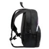 cartable-licorne-fille-star-keeper-3a.jpg Le sac à dos est noir avec une image d'un chaton mignon imprimé dessus. Le chaton a les yeux bleus et porte un nœud papillon rose. Le sac à dos est fait d'un matériau durable et possède des bretelles réglables. Il est parfait pour les enfants de tous âges.