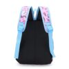 cartable-licorne-scolaire-bleu-fonce-1a.jpg Une image d'un sac à dos rose et bleu avec une licorne et des bonbons dessus.