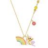 collier-licorne-et-arc-en-ciel-pour-enfant-en-or-1a.jpg Collier doré avec pendentifs licorne et arc-en-ciel multicolores. Bijou fantaisie avec cristaux., 45501716726015 | Licorne Shop