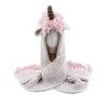 ensemble-echarpe-et-bonnet-licorne-fantaisie-et-douillet-1a.jpg Chapeau écharpe tricoté pour enfant en forme de licorne avec crinière rose et corne marron., 45502092083455 | Licorne Shop