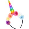 lot-de-bandeaux-licorne-enfant-1a.jpg Serre-tête licorne avec corne arc-en-ciel et fleurs colorées, accessoire de mode festif et mignon. Déguisement fantaisie pour enfant., 45501334192383 | Licorne Shop