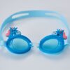 Lunettes de natation bleues pour enfants, décorées de petites têtes de licornes. Accessoire de piscine amusant., 45501419553023 | Licorne Shop