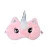 masque-de-nuit-licorne-rose-mignon-1a.jpg Masque de sommeil licorne rose en fourrure douce avec des yeux brodés et une corne argentée étincelante. Parfait pour une nuit reposante avec une touche de fantaisie., 45501056680191 | Licorne Shop