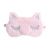 masque-de-sommeil-occultant-doux-licorne-rose-1a.jpg Masque de sommeil rose en forme de chat, avec oreilles scintillantes et broderie argentée en forme de cils. Accessoire de nuit confortable et mignon., 45501054058751 | Licorne Shop