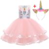 robe-deguisement-licorne-fille-1a.jpg Robe de princesse rose avec motif de licorne et serre-tête doré assorti. Costume pour enfant sur le thème de la fantaisie et des contes de fées. Idée de déguisement pour carnaval ou anniversaire. Vêtement festif pour petite fille., 45501331800319,45501331833087,45501331865855,45501331898623,45501331931391,45501331964159,45501331996927,45501332029695 | Licorne Shop