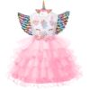 robe-licorne-pour-fete-d-anniversaire-de-fille-1a.jpg Robe de princesse rose avec des volants, ornée de fleurs et d'ailes d'arc-en-ciel. Un serre-tête licorne assorti complète ce déguisement féérique., 45501383082239,45501383115007,45501383147775,45501383180543,45501383213311,45501383246079,45501383278847,45501383311615 | Licorne Shop
