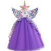 robe-princesse-licorne-fille-violet-1a.jpg Une robe de licorne violette avec des ailes et une coiffe.