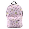 sac-a-dos-licorne-pailletee-pour-enfant-under-one-sky-1a.jpg Sac à dos rose clair à motifs : ananas, flamants roses, licornes, diamants. Bretelles noires et poignée noire sur le dessus du sac. Sac avec poche à l'avant., 45501273669887 | Licorne Shop