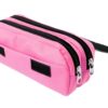 trousse-licorne-scolaire-2-compartiments-2a.jpg Une trousse rose à deux compartiments zippés.