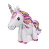 un-ballon-licorne-3d-pour-decoration-de-fete-anniversaire-1a.jpg Ballon en forme de licorne debout. La licorne est blanche avec une crinière et une queue multicolores (rose, jaune, violet). Elle a une corne argentée et de grands yeux noirs avec des reflets blancs., 45501105111295 | Licorne Shop