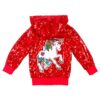 Veste à capuche rouge à paillettes avec motif licorne, idéale pour les enfants. Confortable et étincelante, parfaite pour un look amusant et tendance. Style unique et accrocheur., 45502389616895,45502389649663,45502389682431,45502389715199,45502389747967,45502389780735,45502389813503,45502389846271 | Licorne Shop